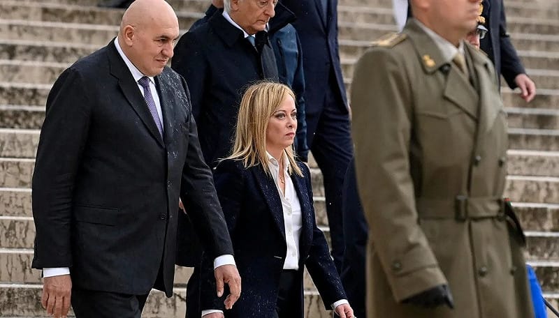 義大利總理梅洛尼正積極推動歐洲防務合作，並已致函歐洲各國國防部長。&nbsp;&nbsp;&nbsp;圖：翻攝自Ｘ／@eeldenden