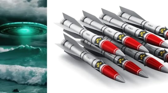  美軍前軍官爆料，不明飛行物幽浮(UFO)導致美軍核彈集體癱瘓。 圖 : 翻攝自日新現場 