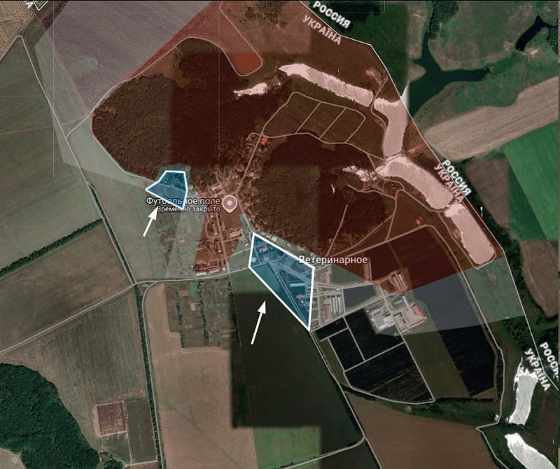  烏軍推進至哈爾科夫（Kharkiv）邊境 Veterynarne，戰線一度回推至邊界外。 圖：翻攝自 X @WW3finalboss 