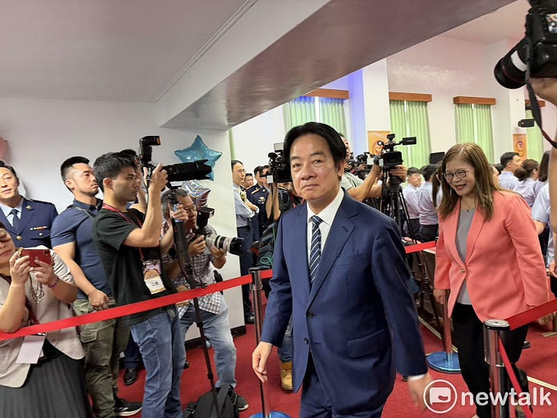 總統賴清德、海委會主委管碧玲。&nbsp;&nbsp;&nbsp;圖：高逸帆／攝