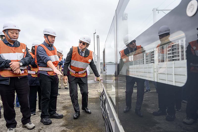 台灣高鐵耗資20.5億打造全線月台門。&nbsp;&nbsp;&nbsp;圖：台灣高鐵公司／提供