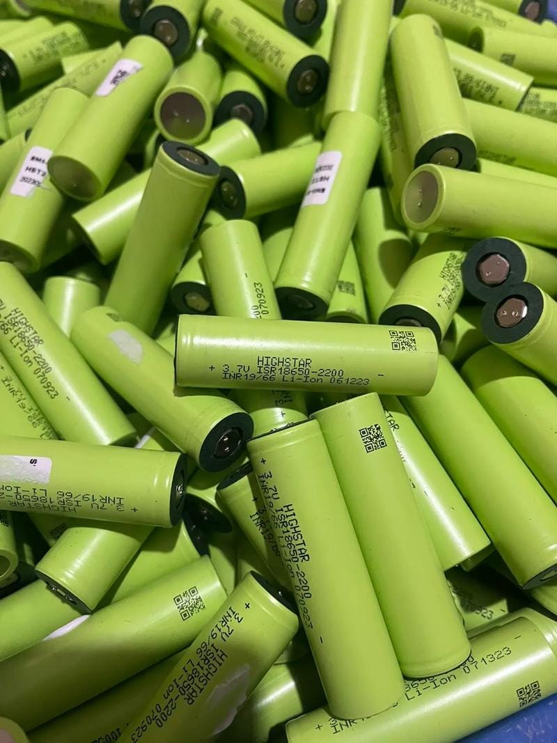 鋰電池。&nbsp;&nbsp;&nbsp;圖:翻攝自百度