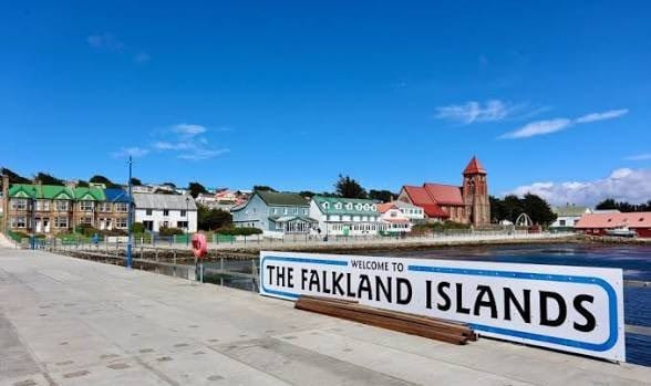 福克蘭群島的主權問題近日再度受到關注。&nbsp;&nbsp;&nbsp;圖:翻攝自 X @JamesPGoddard90