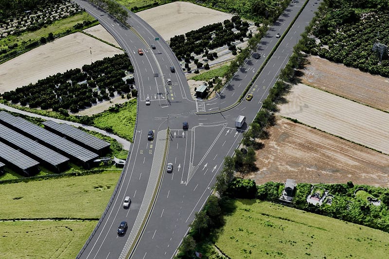 水底寮外環道是屏南交通建設的重要起點。&nbsp;&nbsp;&nbsp;圖：屏東縣政府/提供