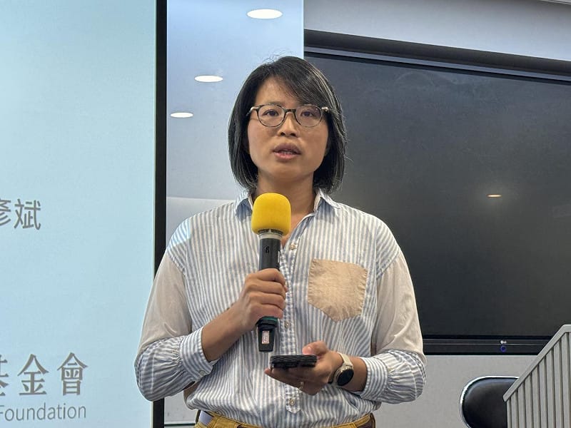 中研院政治所助研究員顏維婷&nbsp;&nbsp;&nbsp;圖：林朝億/攝