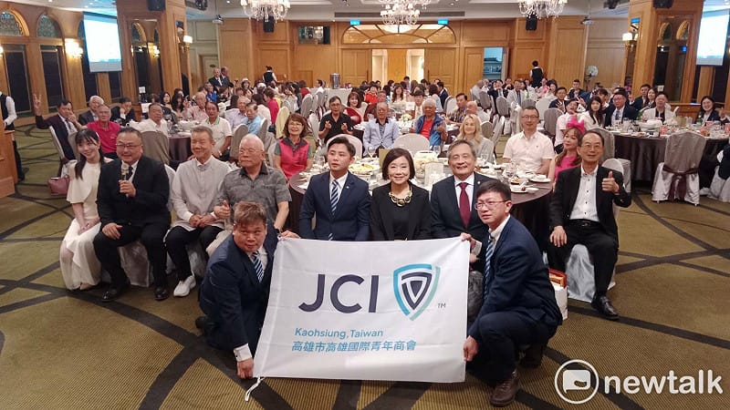 「高雄青商資深會員聯誼會」舉辦第584次月例會。&nbsp;&nbsp;&nbsp;圖：孫家銘/ 攝
