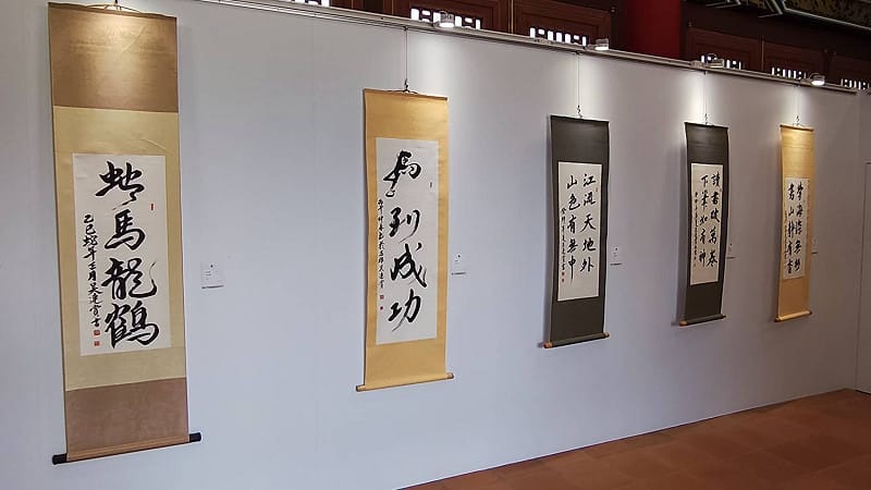 「馬到成功」是吳連賞最喜歡的書法佳作之一。&nbsp;&nbsp;&nbsp;圖：孫家銘翻攝