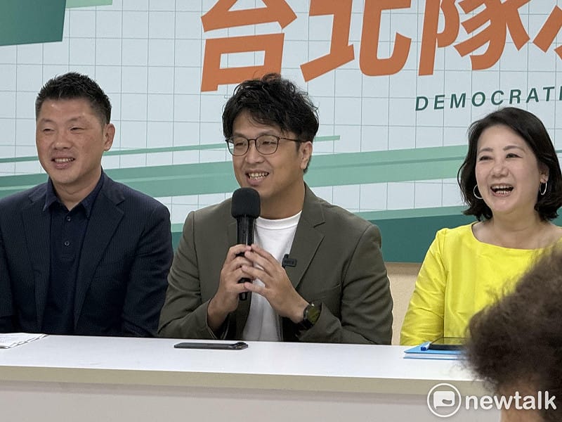 民進黨台北市長參選人沈伯洋。&nbsp;&nbsp;&nbsp;圖：周煊惠 / 攝