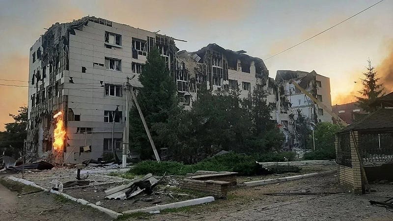 儘管前線戰場不斷失手，俄軍仍持續針對烏克蘭東部戰線進行打擊。&nbsp;&nbsp;&nbsp;圖:翻攝自 X @SU_57R