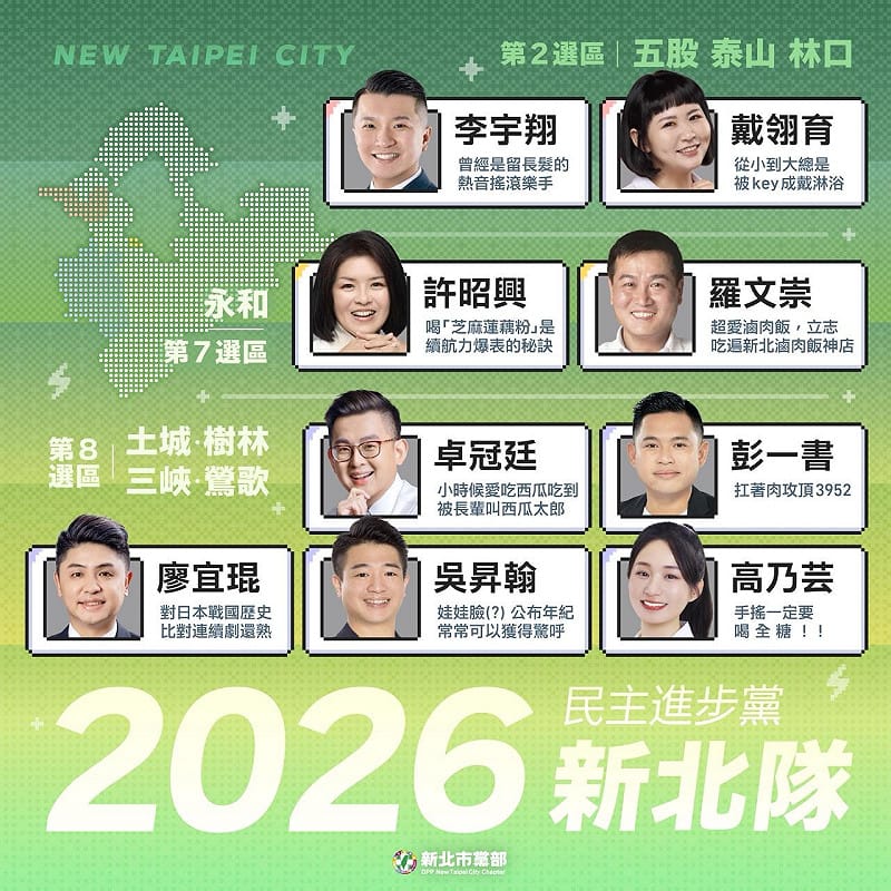  蘇巧慧說，新北隊每一位成員都很有創意，私底下更有許多人擁有「吃貨魂」。 圖：翻攝蘇巧慧臉書粉專 