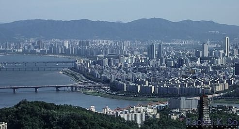 南韓首爾江南地區。 圖 : 翻攝自維基百科 南韓首爾江南地區。 圖 : 翻攝自維基百科