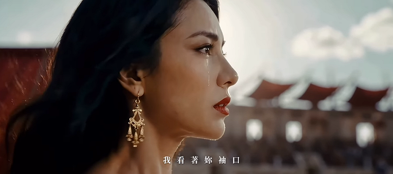 〈Come What May〉因MV使用大量AI畫面，引發外界質疑是否連人聲都是由AI生成。&nbsp;&nbsp;&nbsp;圖：翻攝自王力宏IG