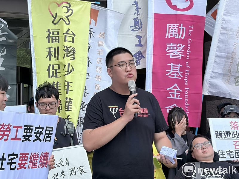 台灣勞工陣線教育推廣部主任馬明毅。 圖:李宣萱/攝 台灣勞工陣線教育推廣部主任馬明毅。 圖:李宣萱/攝