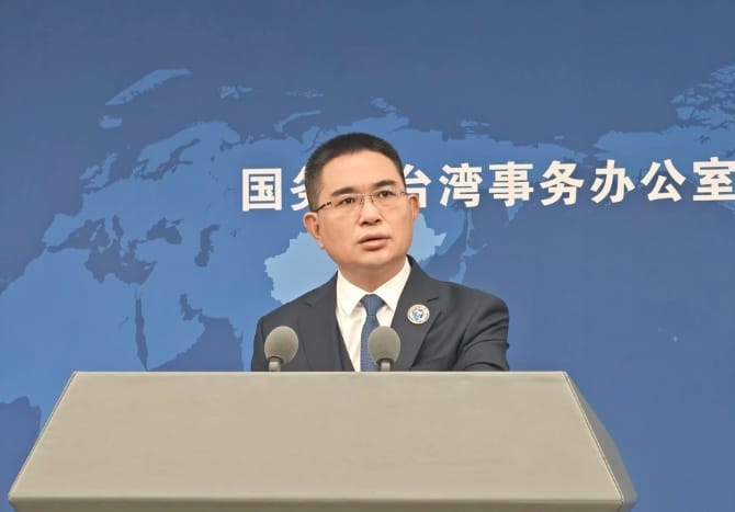 國台辦發言人陳斌華。&nbsp;&nbsp;&nbsp;圖 : 翻攝自北京日報