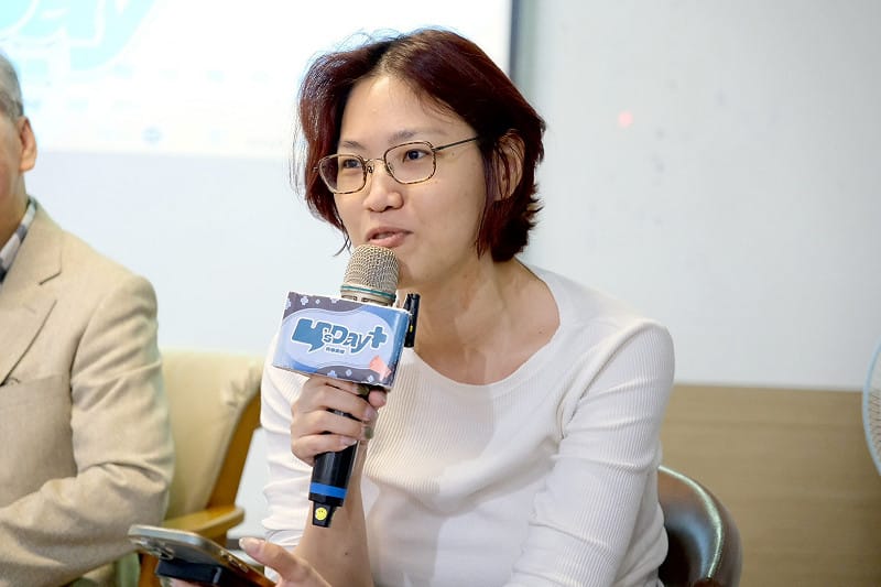 台灣智庫輿情與民調中心主任郭玫岑。&nbsp;&nbsp;&nbsp;圖：Y’s Day「週三青年日」提供