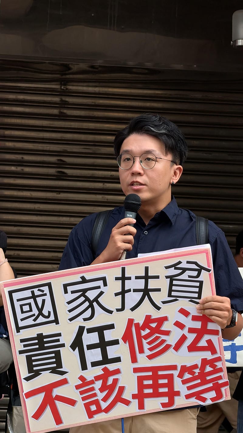 人生百味文化建構協會研究員周上智。 圖:台灣勞工陣線 提供 人生百味文化建構協會研究員周上智。 圖:台灣勞工陣線 提供