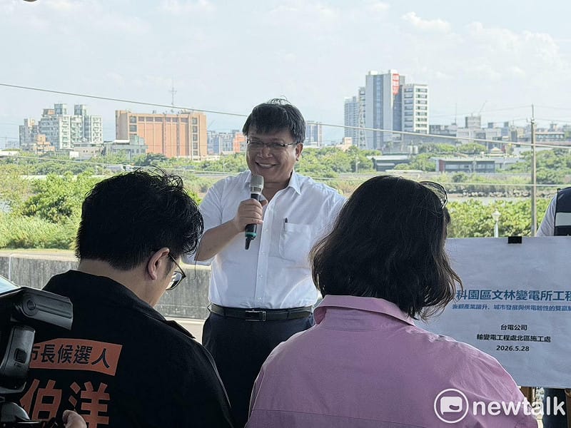  台電董事長曾文生。 圖：高逸帆／攝 