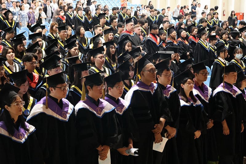 東海大學畢業典禮。&nbsp;&nbsp;&nbsp;圖：東海大學/提供