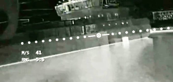 烏軍使用無人機在扎波羅熱州的別爾江斯克港執行監視任務，試圖干擾俄軍的渡河計畫。&nbsp;&nbsp;&nbsp;圖：翻攝自 @bayraktar_1love X 帳號