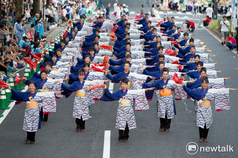 日本岐阜縣瑞浪市的「バサラ瑞浪」隊去年來台參加台中國際踩舞祭，今年依舊迫不及待，要來參加2017台中國際踩舞祭   圖:台中市觀旅局提供