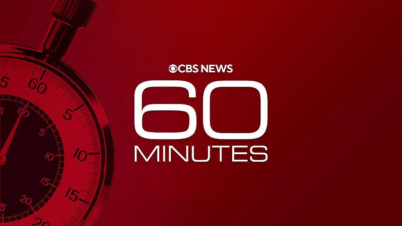 美國《哥倫比亞廣播公司》（CBS）招牌新聞節目《60分鐘》（60 Minutes）。&nbsp;&nbsp;&nbsp;圖:翻攝自X帳號@NoLieWithBTC