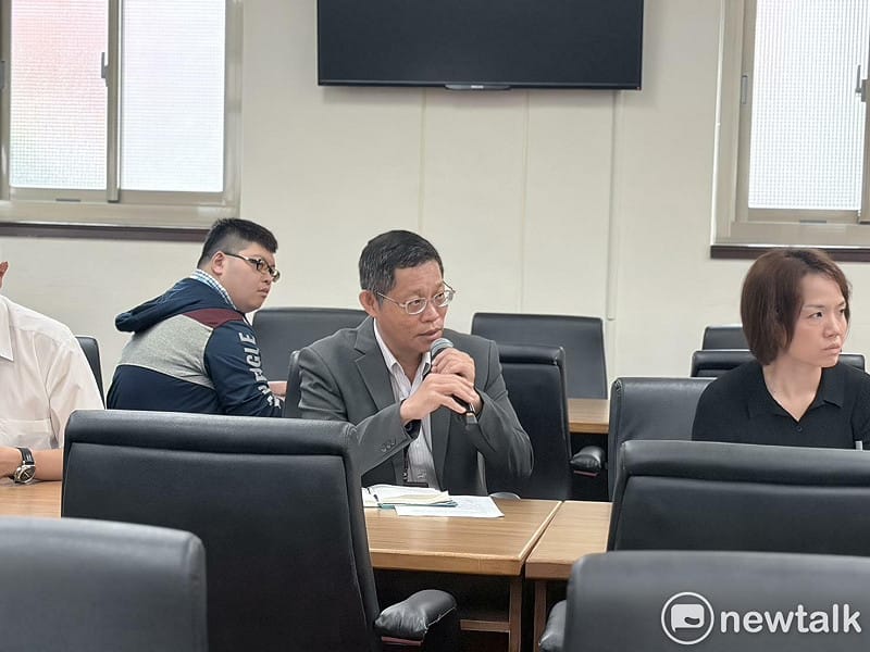  環境部能源署電力發展及管理組組長夏峪泉。 圖：李宣萱/攝 