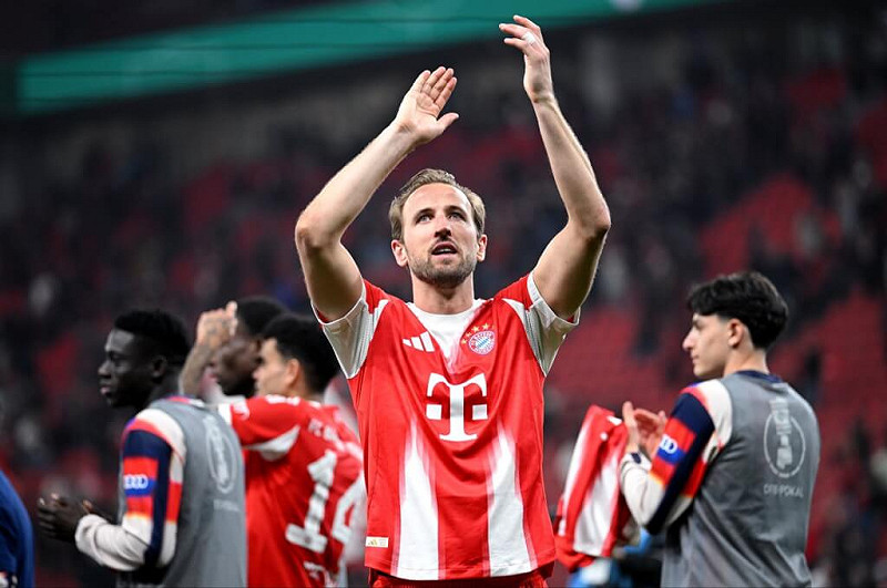 英格蘭前鋒凱恩。（圖取自x.com/HKane）&nbsp;&nbsp;&nbsp;