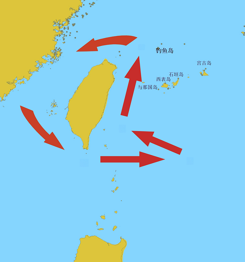 6月6日至10日,中國交通運輸部組織福建海事局、廣東海事局、東海航海保障中心及東海救助局,展開「台灣島東部海域海上交通專項執法和掃測行動」。官宣航線圖。 圖:翻攝福建海事局網站 6月6日至10日,中國交通運輸部組織福建海事局、廣東海事局、東海航海保障中心及東海救助局,展開「台灣島東部海域海上交通專項執法和掃測行動」。官宣航線圖。 圖:翻攝福建海事局網站