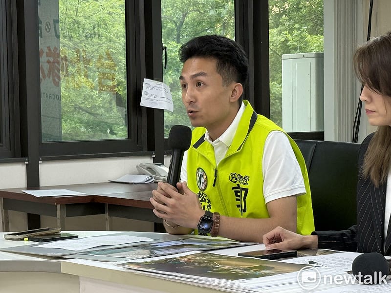 民進黨台北市議員參選人郭凡。&nbsp;&nbsp;&nbsp;圖：周煊惠 / 攝