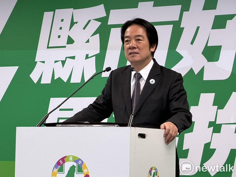 賴清德說,「代夫出征」是必要且不捨的決定。 圖:高逸帆/攝 賴清德說,「代夫出征」是必要且不捨的決定。 圖:高逸帆/攝