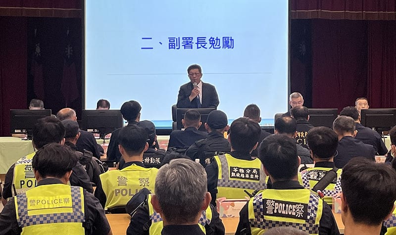 李文章更親自南下坐鎮，展現維護交通安全及打擊毒品犯罪決心。&nbsp;&nbsp;&nbsp;圖：高雄市警察局/提供