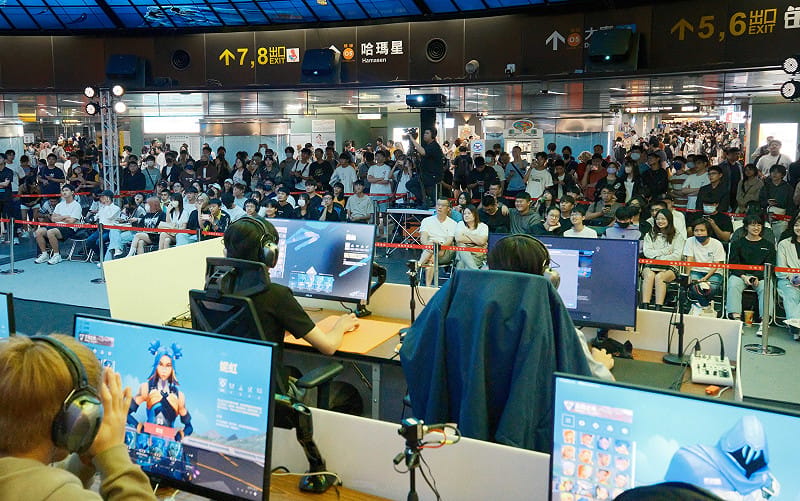 全國電競青年錦標賽總決賽預計11月在高雄捷運美麗島站「光之穹頂」登場。&nbsp;&nbsp;&nbsp;圖：高雄市青年局/提供