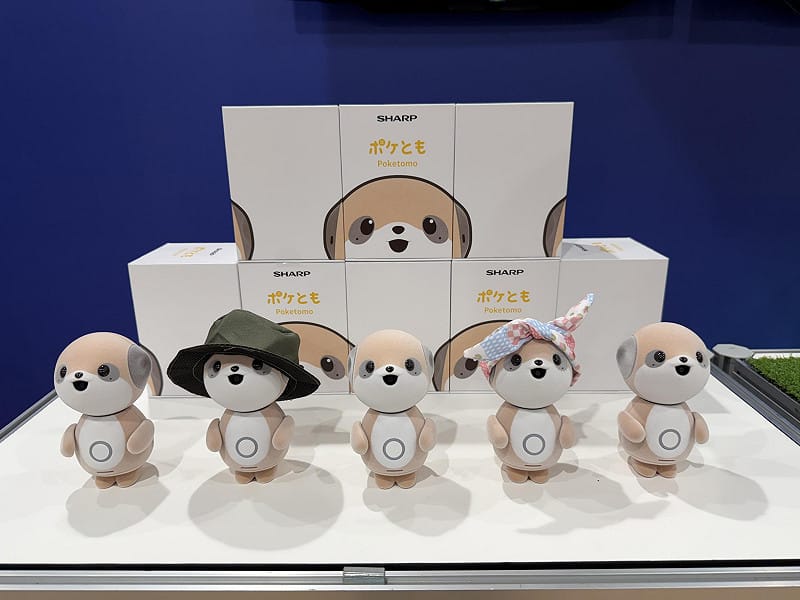 「SHARP AI陪伴機器人Poketomo」，在NVIDIA執行長黃仁勳與鴻海股東會的雙重加持下，成為科技圈最火紅的超萌夥伴。&nbsp;&nbsp;&nbsp;圖：震旦通訊/提供