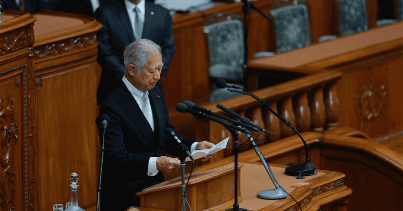 日本眾議院議長森英介。 圖:翻攝自自民黨官網 日本眾議院議長森英介。 圖:翻攝自自民黨官網