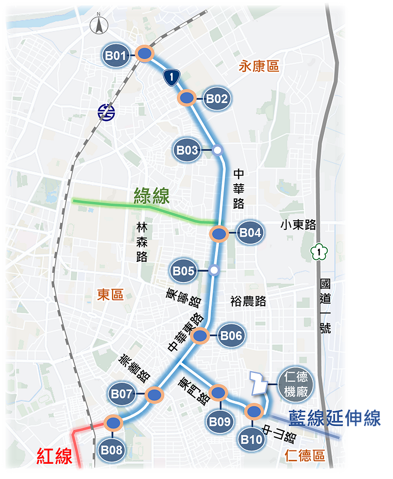 台南市捷運進度最快的第一期藍線計畫，市府將隨即展開後續各項發包作業工作，捷運建設邁向新里程碑。&nbsp;&nbsp;&nbsp;圖：台南市政府提供