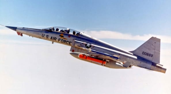 F-5 虎II戰機是70年代的老戰機。 圖 : 翻攝自Northrop官網 F-5 虎II戰機是70年代的老戰機。 圖 : 翻攝自Northrop官網