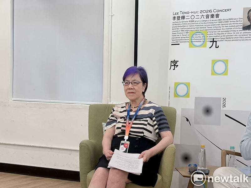  李登輝基金會董事長李安妮。 圖：李宣萱/攝 