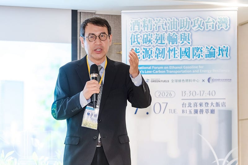 行政院能源及減碳辦公室副執行長林子倫。&nbsp;&nbsp;&nbsp;