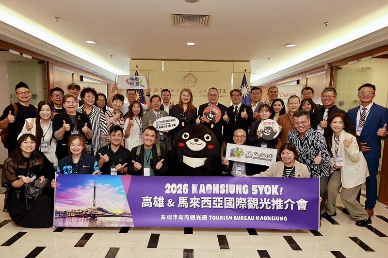 高雄國際觀光隊拜會台灣駐馬代表處。&nbsp;&nbsp;&nbsp;圖：高雄市觀光局/提供