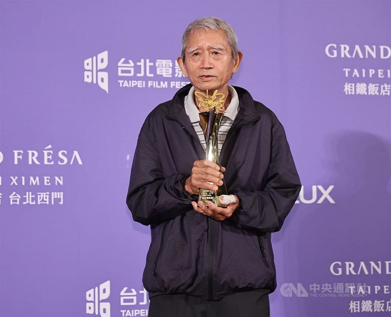 噴畫師李錫堅（圖）以電影「功夫」置景噴繪奪下傑出技術獎。&nbsp;&nbsp;&nbsp;圖：中央社提供