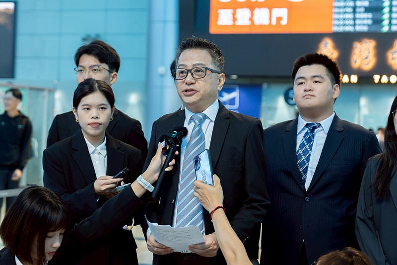 民眾黨此次出訪由中評會主委李偉華擔任團長。&nbsp;&nbsp;&nbsp;圖：民眾黨 / 提供
