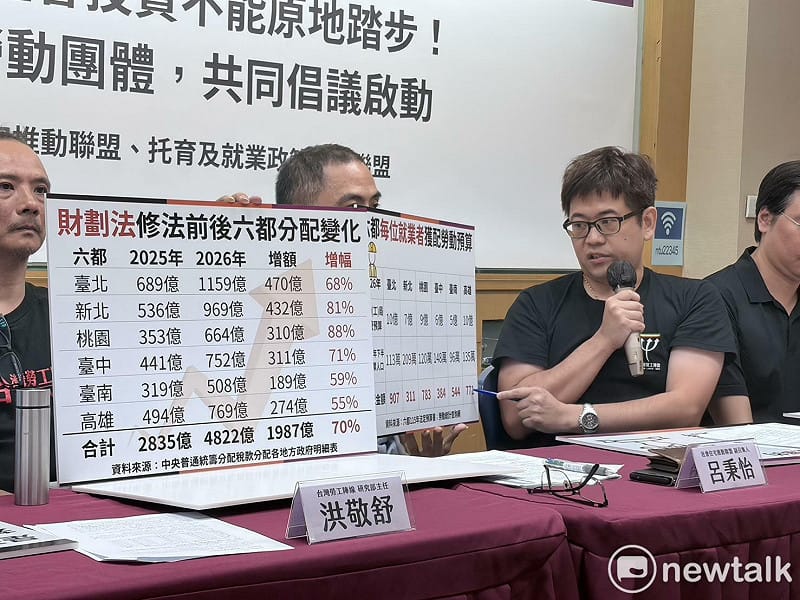 台灣勞工陣線秘書長楊書瑋。 圖:李宣萱/攝 台灣勞工陣線秘書長楊書瑋。 圖:李宣萱/攝