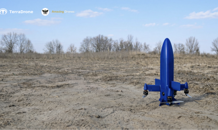 日本「TerraDrone」生產的「Terra A1」。 圖:翻攝TerraDrone官網 日本「TerraDrone」生產的「Terra A1」。 圖:翻攝TerraDrone官網