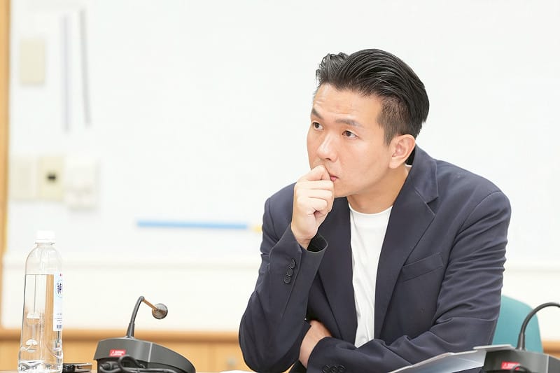  國民黨新北市議員呂家愷。 圖：卓冠廷辦公室/提供 