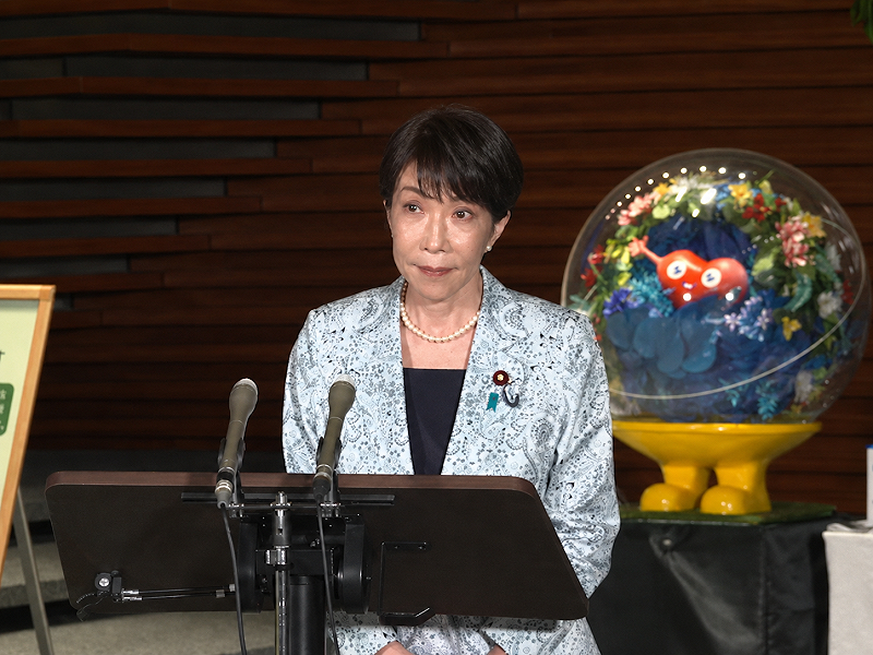 日本首相高市早苗 圖:翻攝自內閣廣報室 日本首相高市早苗 圖:翻攝自內閣廣報室