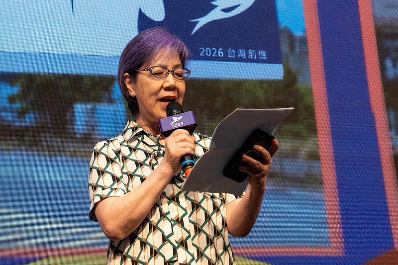 李登輝基金會董事長李安妮。 圖:台灣前進陣線 提供 李登輝基金會董事長李安妮。 圖:台灣前進陣線 提供