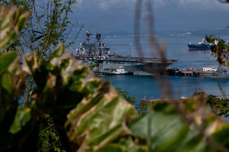 美國海軍兩棲突擊艦「的黎波里號（LHA-7）」結束6個月部署返回沖繩。&nbsp;&nbsp;&nbsp;圖：翻攝c7f.navy.mil