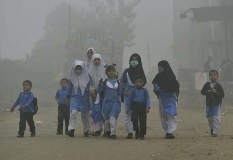 數週來壟罩巴基斯坦部分地區的有毒霧霾，已造成數百人死亡。   圖：翻攝PHYS.ORG網站