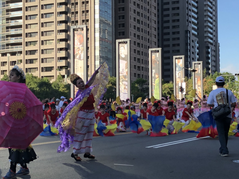 2017國際踩舞祭，魏瑞蓉舞團《愛在每個角落》。   圖：王鵬宇/攝