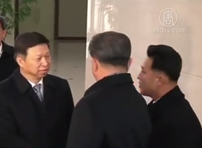 中共總書記習近平特使身分訪問北韓的中共中聯部長宋濤20日結束4天行程。   圖：翻攝新唐人電視台